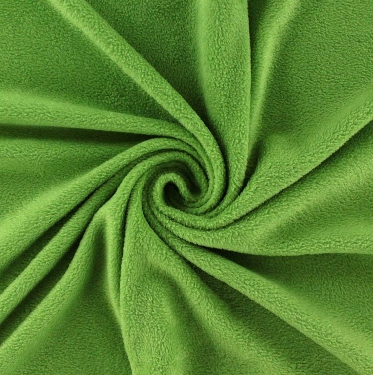 FLEECE ANTIPILLING HELLGRÜN