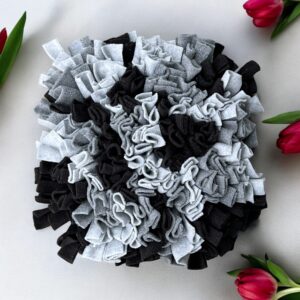 Schnüffelteppich Camouflage Black & Grey