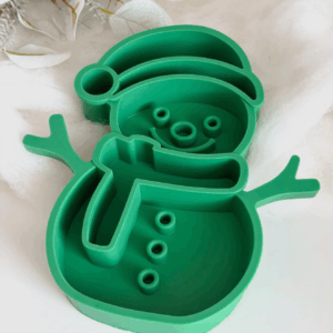 Snowman 2 in 1 Slow Bowl & Schleckmatte