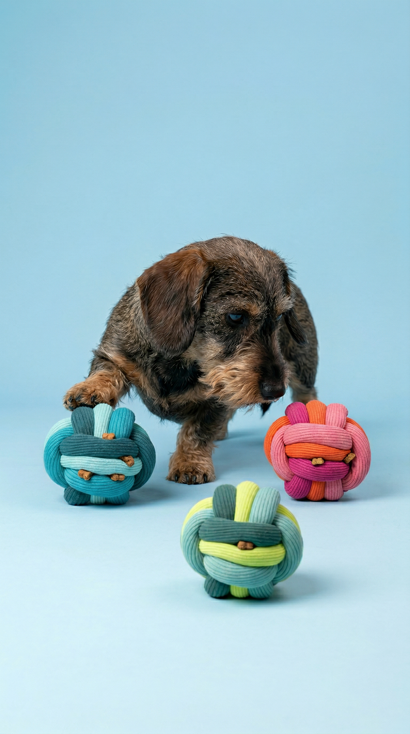 lumiies® - The Twisty Ball - Interaktiver Schnüffelball für Hunde