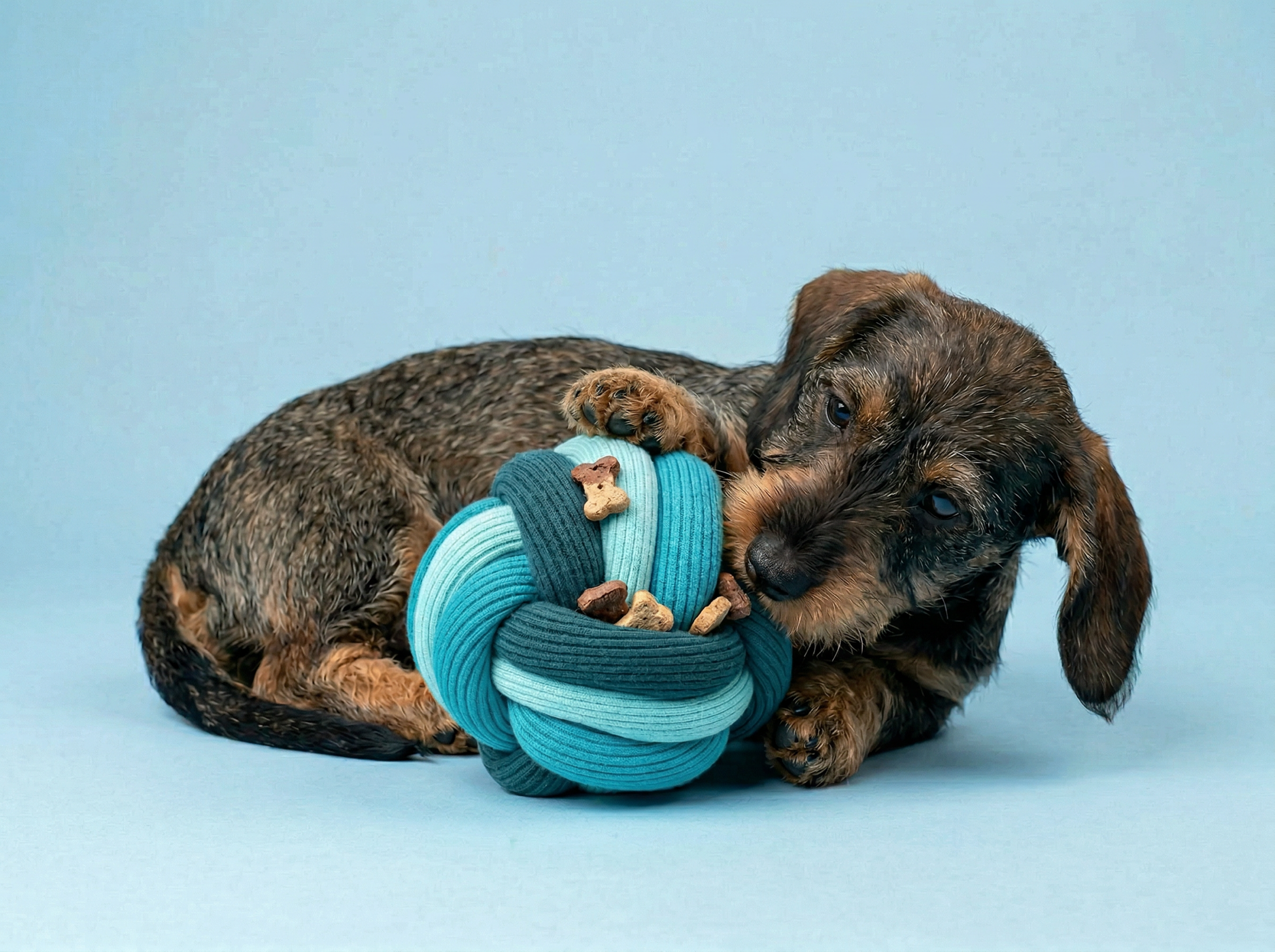 lumiies® - The Twisty Ball - Interaktiver Schnüffelball für Hunde – Bild 5